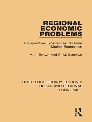 cover image of Regional Economic Problems